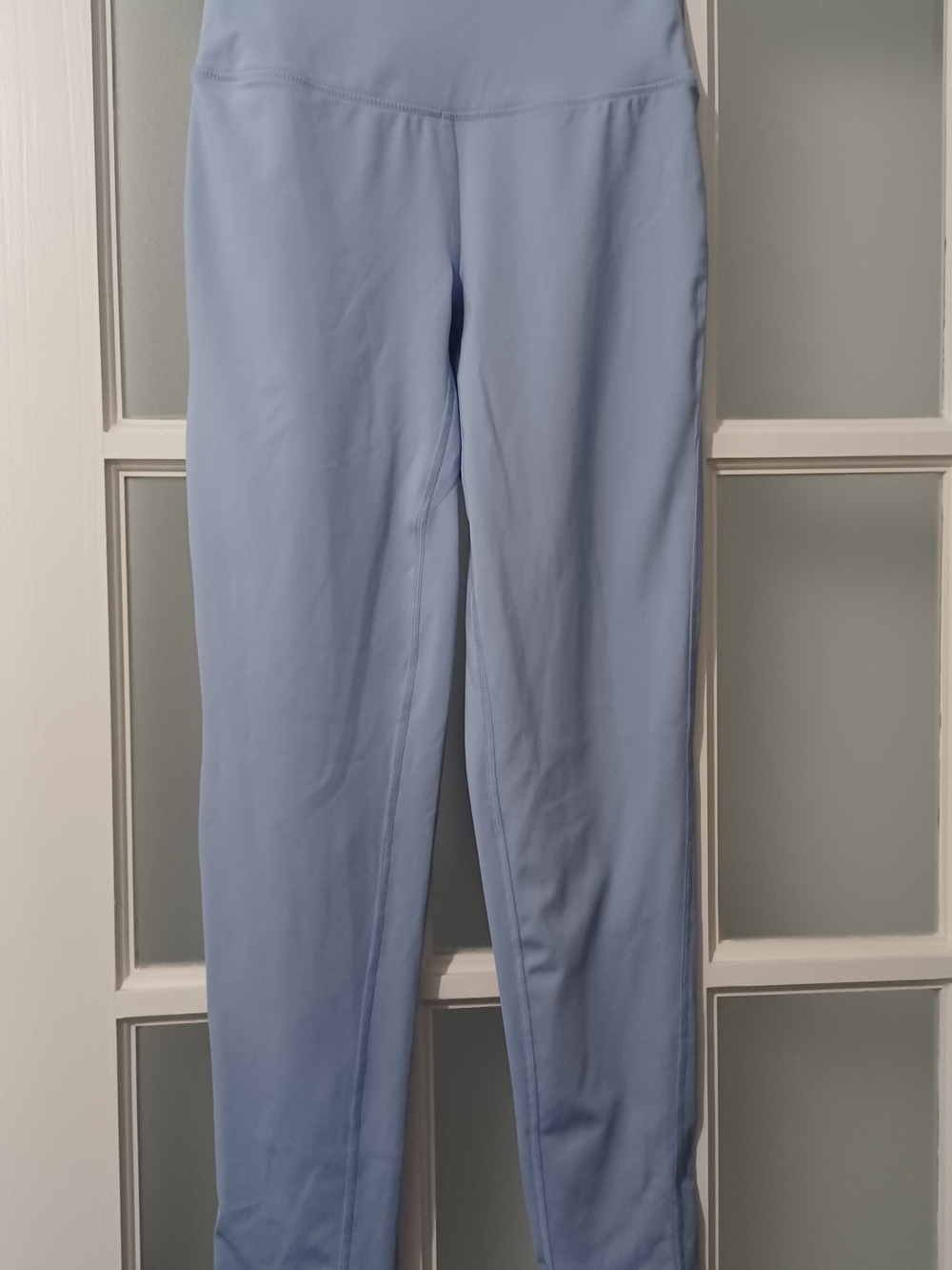 Forever 21 Pastel Blue High-Rise Leggings